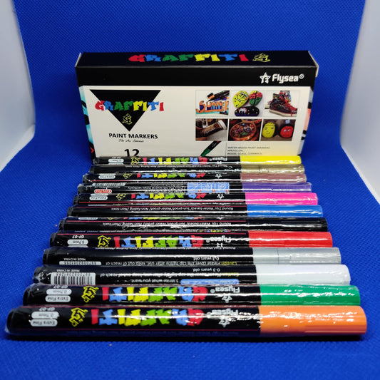 Packet de 12 Crayon Acrylique